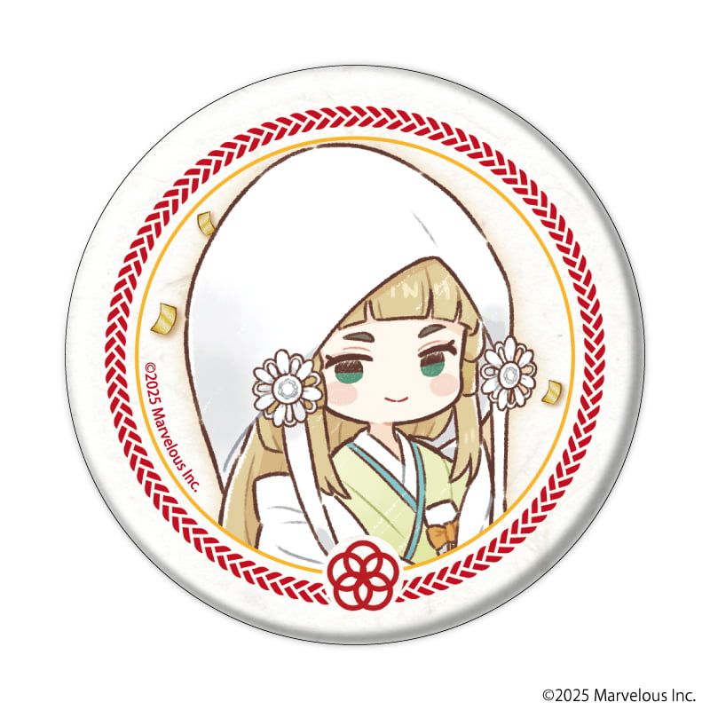 缶バッジ「龍の国 ルーンファクトリー」10/結婚衣装ver.ブラインド(8種)(グラフアートイラスト)