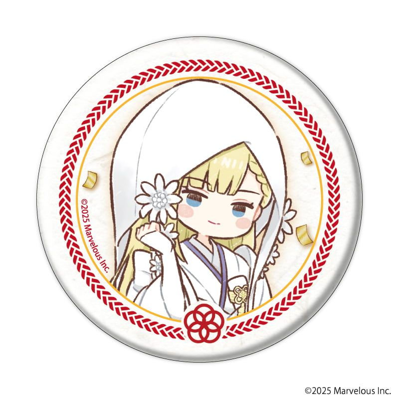 缶バッジ「龍の国 ルーンファクトリー」10/結婚衣装ver.ブラインド(8種)(グラフアートイラスト)