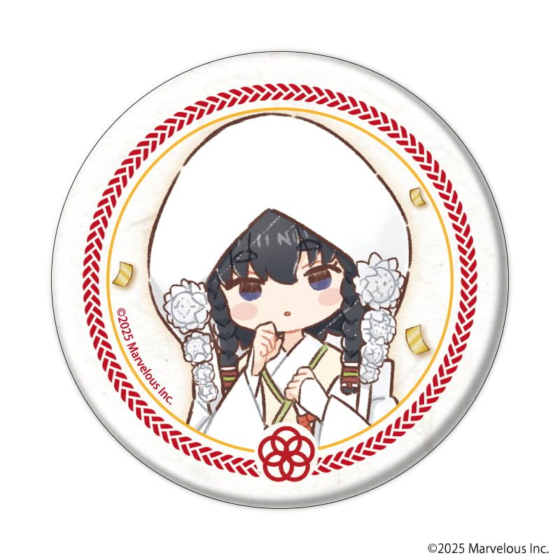 缶バッジ「龍の国 ルーンファクトリー」10/結婚衣装ver.ブラインド(8種)(グラフアートイラスト)