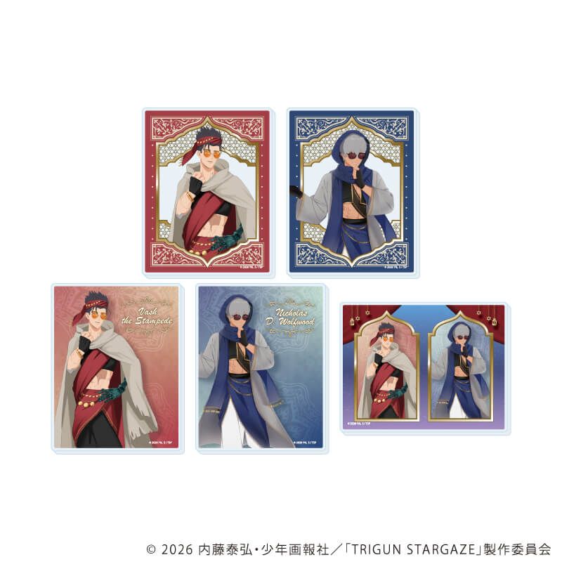 アクリルカード「TRIGUN STARGAZE」15/トレーディング(5種)(描き下ろし