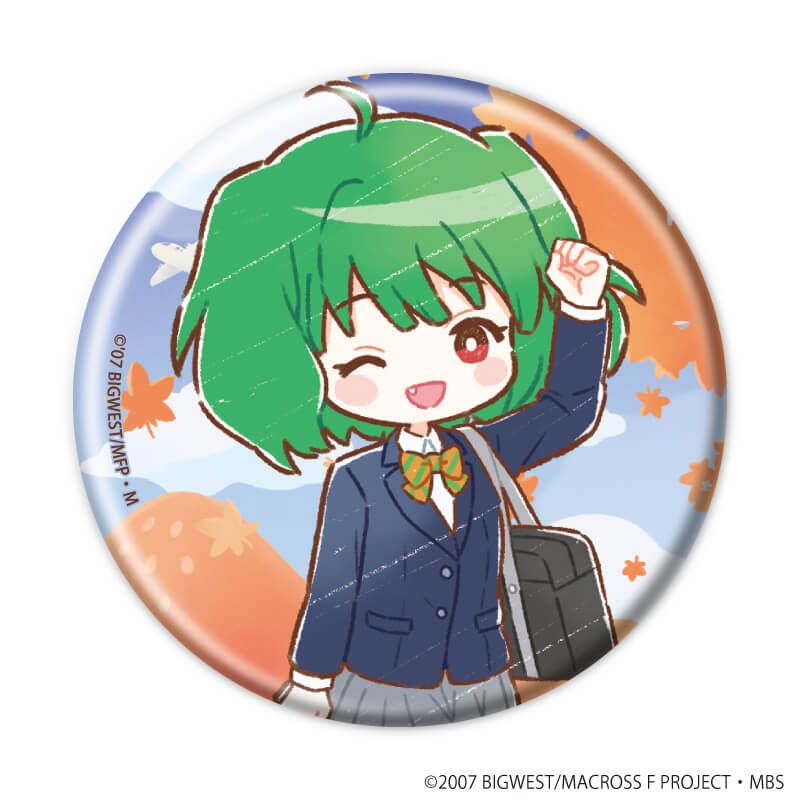 缶バッジ「『マクロスF』『マクロスΔ』」22/超時空修学旅行ver