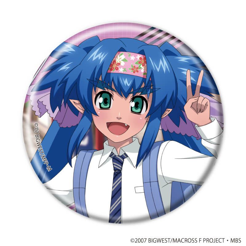 缶バッジ「『マクロスF』『マクロスΔ』」20/超時空修学旅行ver. コンプリートセット(全7種)