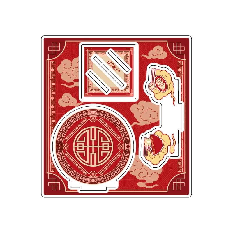 推し活背景ジオラマぷち79/ラーメン(赤)【推し活】