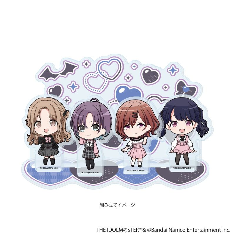 アイドルマスター シャイニーカラーズ ダークガーリーファッションver. アクリルジオラマ(ミニキャライラスト) ノクチル