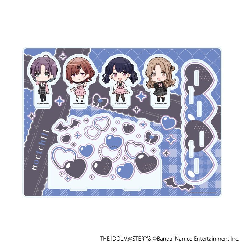 アクリルジオラマ「アイドルマスター シャイニーカラーズ」16/283プロ ノクチル ダークガーリーファッションver.(ミニキャライラスト)