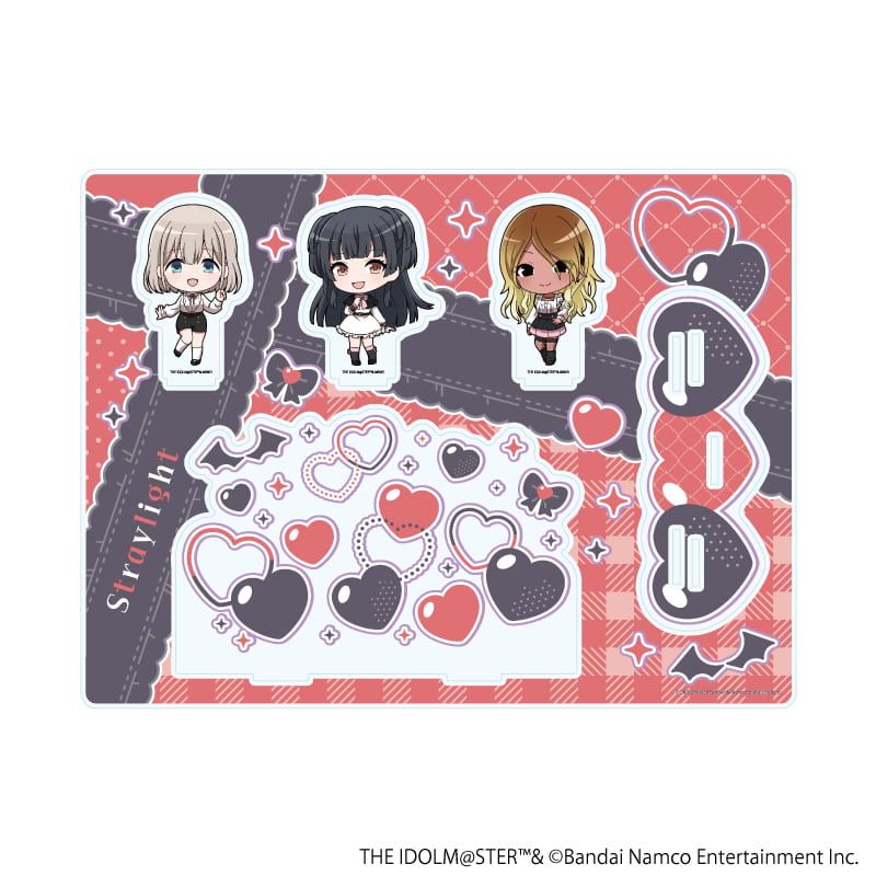 アクリルジオラマ「アイドルマスター シャイニーカラーズ」15/283プロ ストレイライト ダークガーリーファッションver.(ミニキャライラスト)