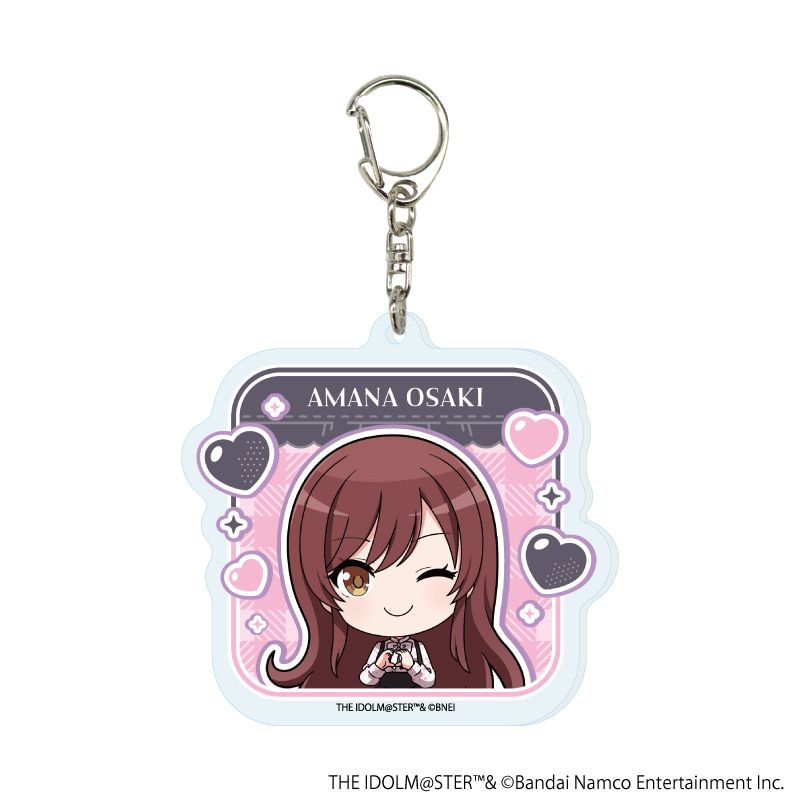 アクリルキーホルダー「アイドルマスター シャイニーカラーズ」04/ダークガーリーファッションver. コンプリートセット(全10種)(ミニキャライラスト)