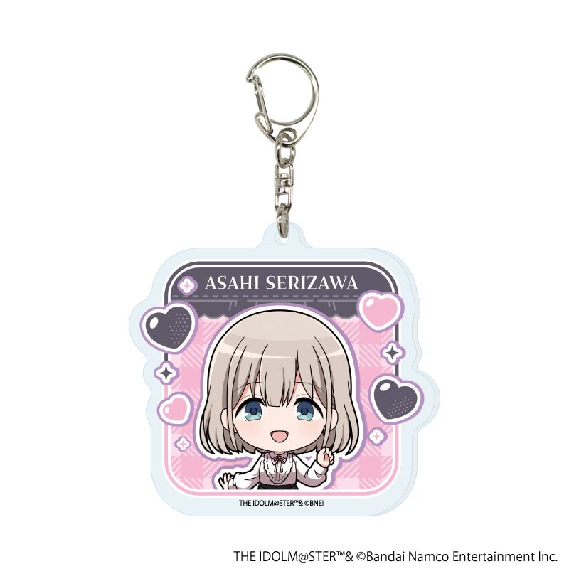 アクリルキーホルダー「アイドルマスター シャイニーカラーズ」04/ダークガーリーファッションver. コンプリートセット(全10種)(ミニキャライラスト)