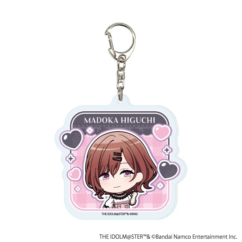 アクリルキーホルダー「アイドルマスター シャイニーカラーズ」04/ダークガーリーファッションver. コンプリートセット(全10種)(ミニキャライラスト)