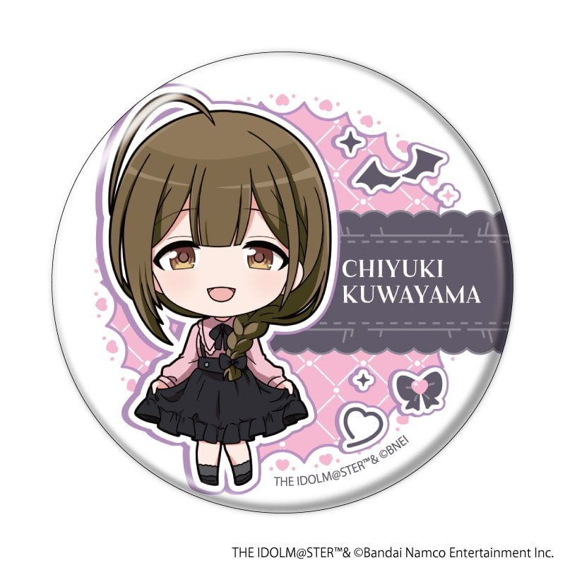 缶バッジ「アイドルマスター シャイニーカラーズ」13/ダークガーリーファッションver. コンプリートセット(全10種)(ミニキャライラスト)