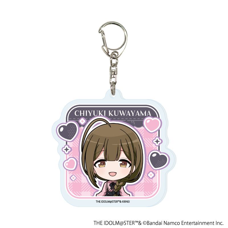 アクリルキーホルダー「アイドルマスター シャイニーカラーズ」04/ダークガーリーファッションver. トレーディング(10種)(ミニキャライラスト)