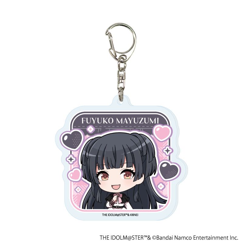 アクリルキーホルダー「アイドルマスター シャイニーカラーズ」04/ダークガーリーファッションver. トレーディング(10種)(ミニキャライラスト)