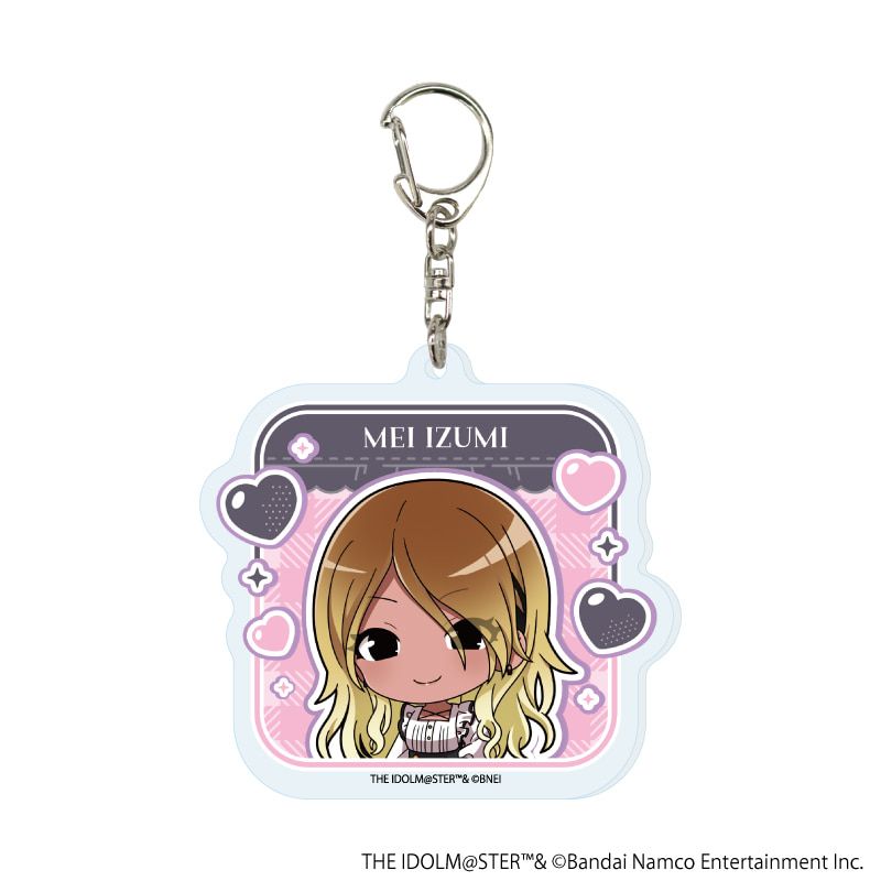 アクリルキーホルダー「アイドルマスター シャイニーカラーズ」04/ダークガーリーファッションver. トレーディング(10種)(ミニキャライラスト)