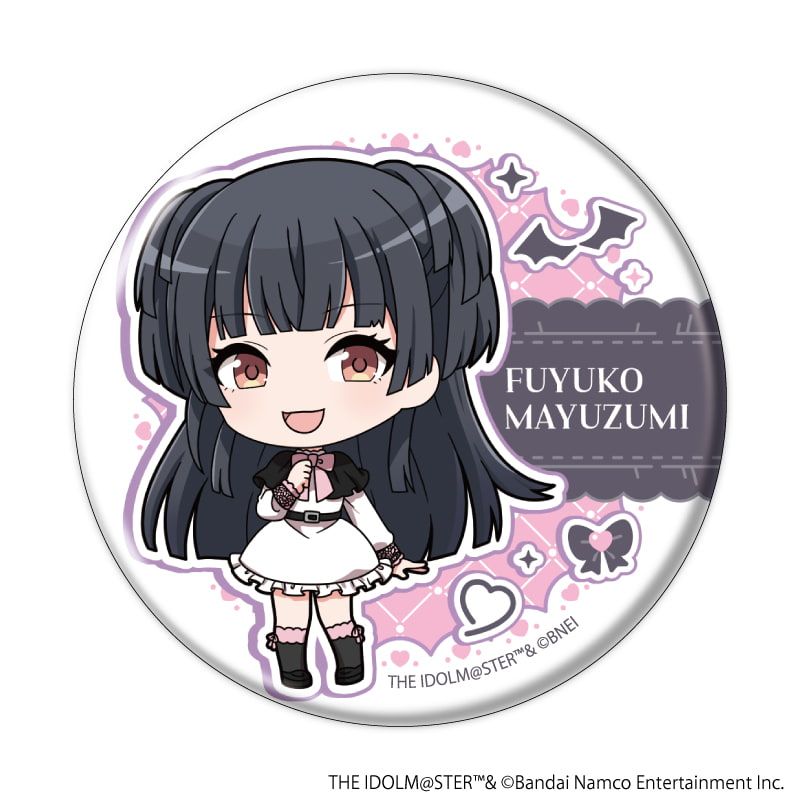 缶バッジ「アイドルマスター シャイニーカラーズ」13/ダークガーリーファッションver. トレーディング(10種)(ミニキャライラスト)