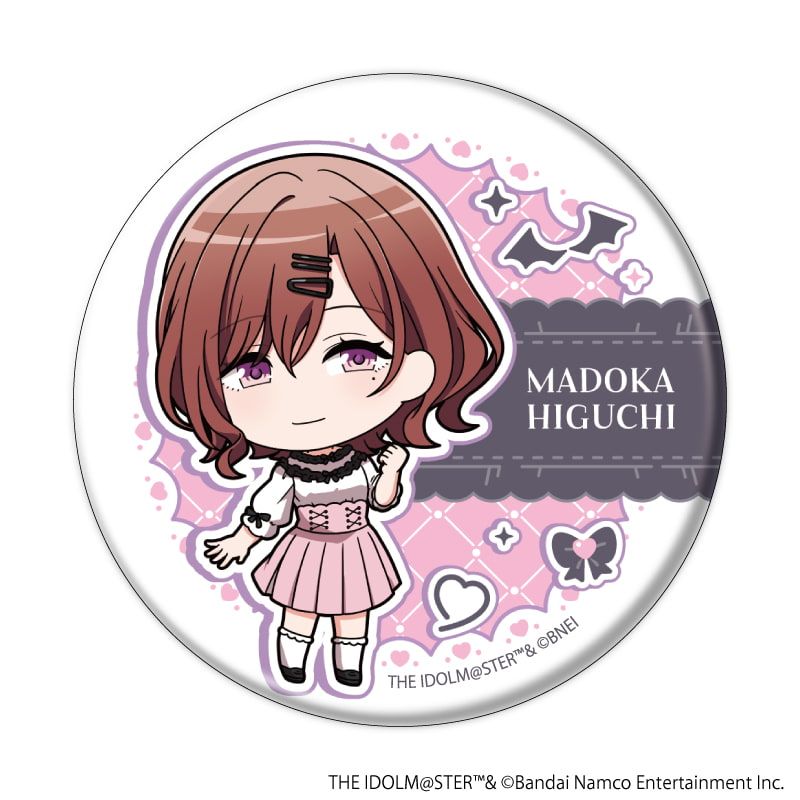 缶バッジ「アイドルマスター シャイニーカラーズ」13/ダークガーリーファッションver. トレーディング(10種)(ミニキャライラスト)