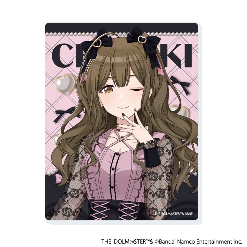 アクリルカード「アイドルマスター シャイニーカラーズ」09/ダークガーリーファッションver. トレーディング(6種)(描き下ろしイラスト)