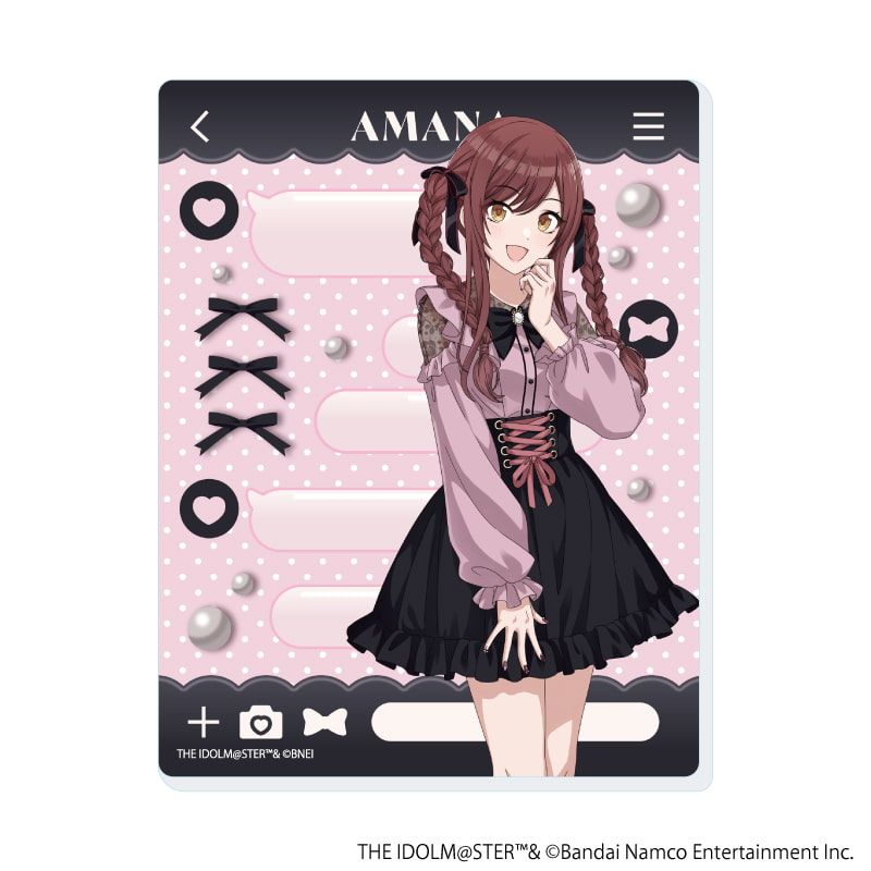 アクリルカード「アイドルマスター シャイニーカラーズ」09/ダークガーリーファッションver. トレーディング(6種)(描き下ろしイラスト)