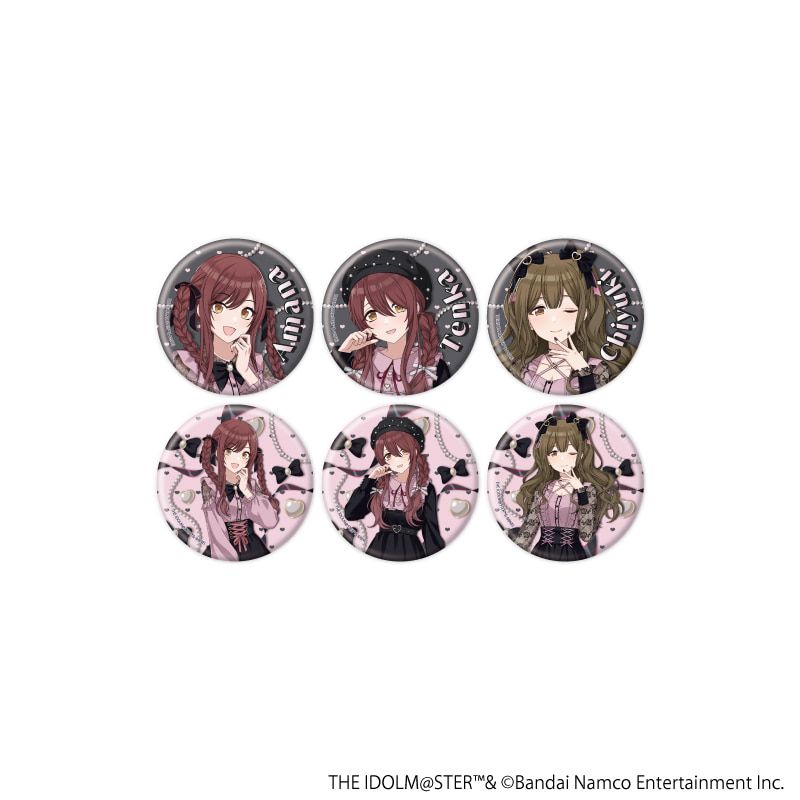 アイドルマスター シャイニーカラーズ ダークガーリーファッションver. トレーディング缶バッジ(描き下ろし・全6種) トレーディング単品(6種)