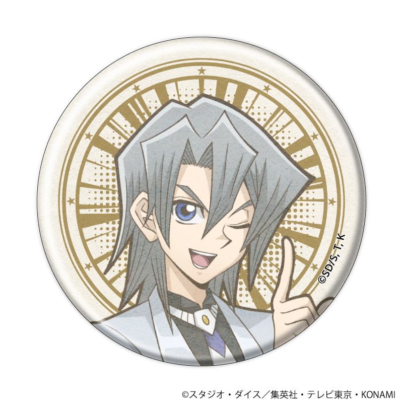 缶バッジ「遊☆戯☆王デュエルモンスターズGX」16/コンプリートセット(全8種)(ANTRAITEイラスト)