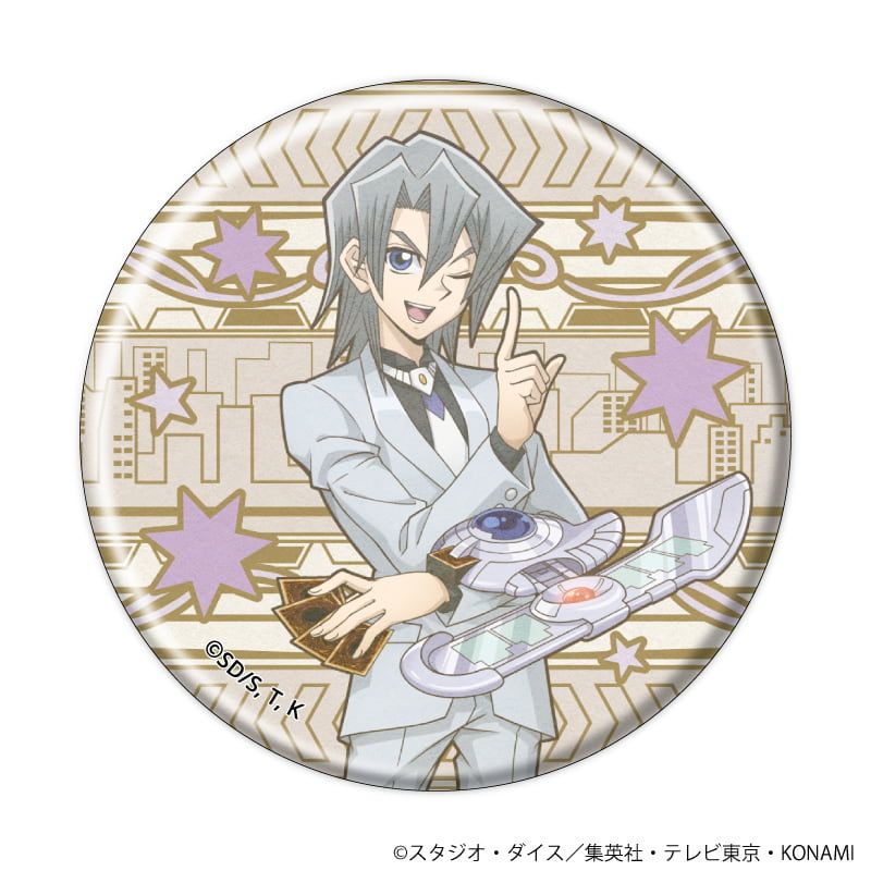 缶バッジ「遊☆戯☆王デュエルモンスターズGX」16/コンプリートセット(全8種)(ANTRAITEイラスト)