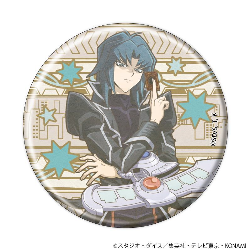 缶バッジ「遊☆戯☆王デュエルモンスターズGX」16/ブラインド(8種)(ANTRAITEイラスト)