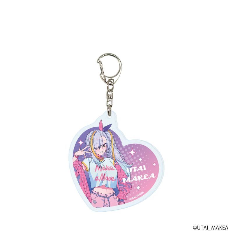 アクリルキーホルダー「歌衣メイカ」02/ニューレトロ&たこ焼きver. コンプリートセット(全8種)(描き起こしイラスト)