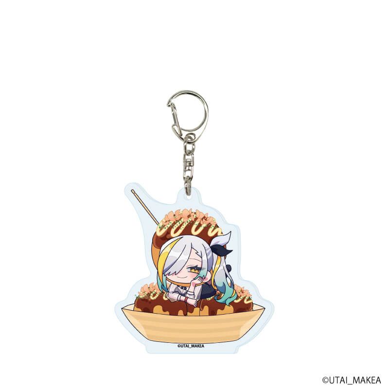 アクリルキーホルダー「歌衣メイカ」02/ニューレトロ&たこ焼きver. コンプリートセット(全8種)(描き起こしイラスト)