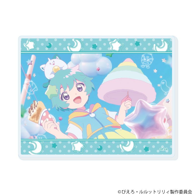 アクリルカード「魔法の姉妹ルルットリリィ」01/ブラインド(5種)(場面写イラスト)