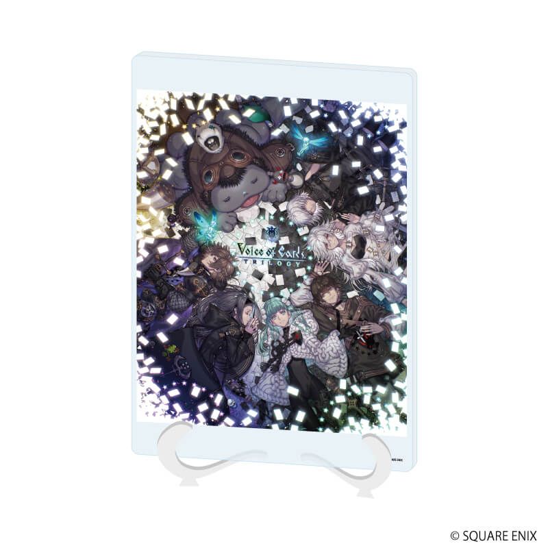 アクリルアートボード(A5サイズ)「Voice of Cardsシリーズ」03/集合イラスト