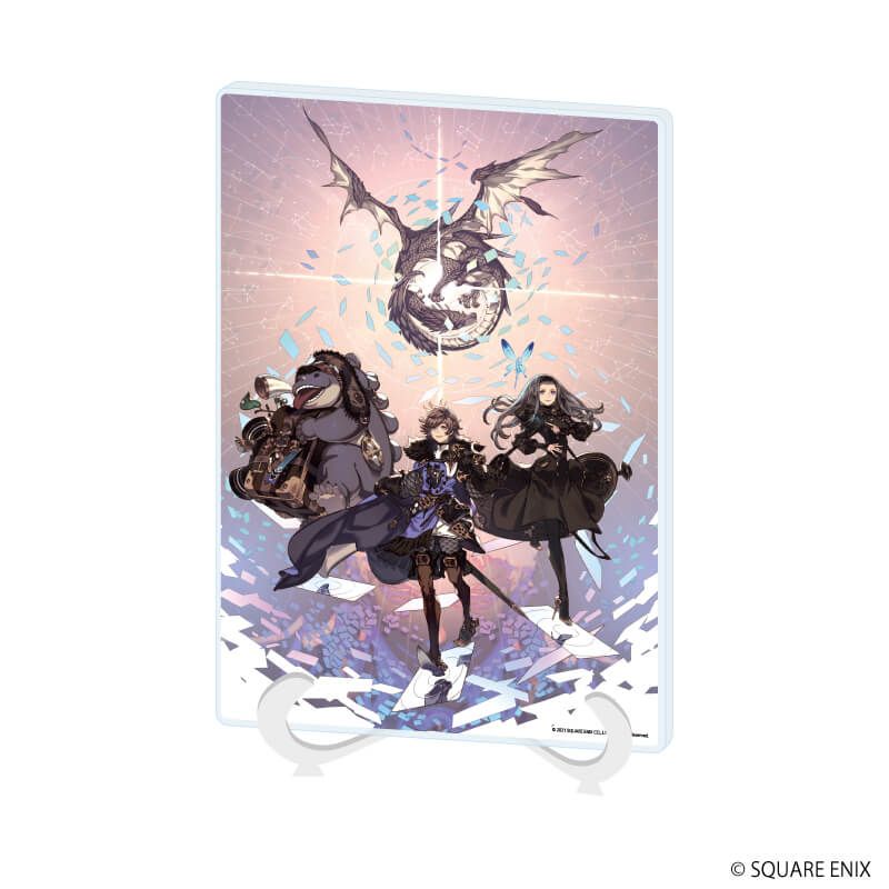 アクリルアートボード(A5サイズ)「Voice of Cardsシリーズ」02/ドラゴンの島