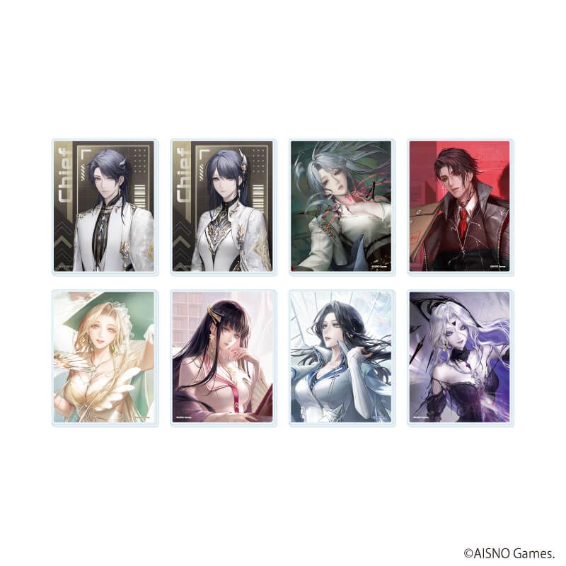 アクリルカード「無期迷途」18/コンプリートセット(全8種)(公式イラスト)