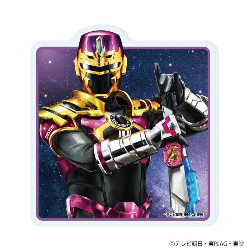 ダイカットアクリルコースター「超宇宙刑事ギャバン インフィニティ」04/ギャバン・ライヤ(描き起こしイラスト)