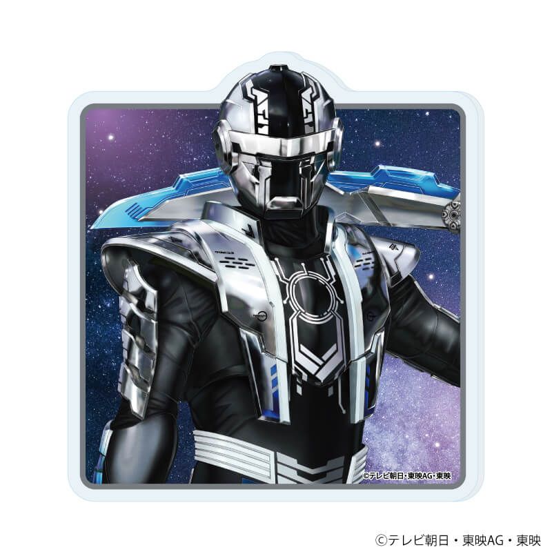 ダイカットアクリルコースター「超宇宙刑事ギャバン インフィニティ」02/ギャバン・ブシドー(描き起こしイラスト)