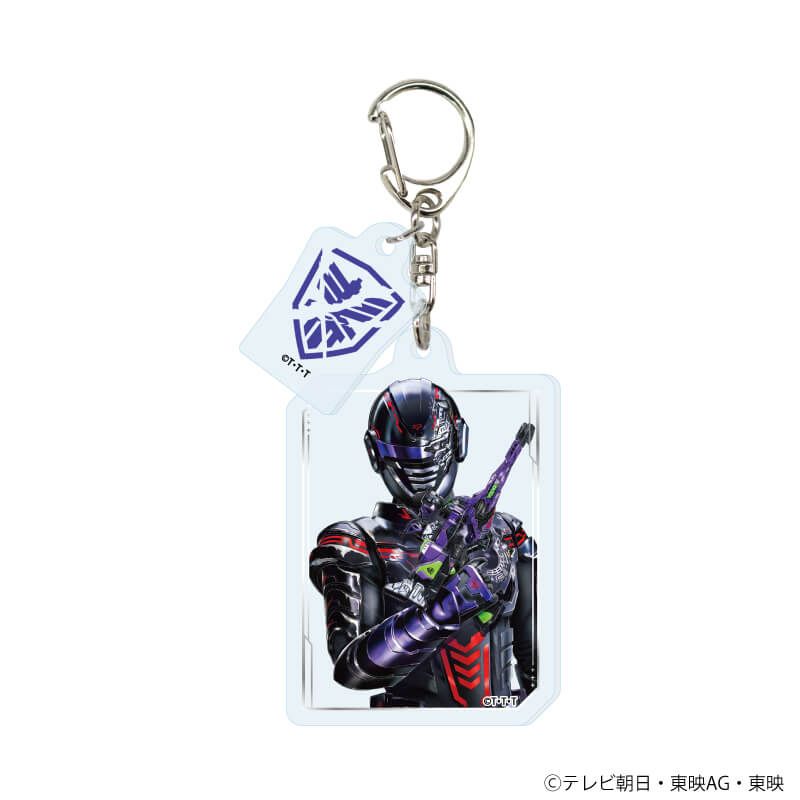 パーツ付きアクリルキーホルダー「超宇宙刑事ギャバン インフィニティ」01/コンプリートセット(全10種)(描き起こしイラスト)