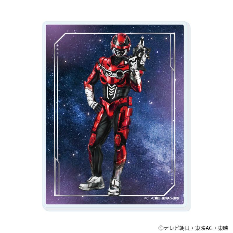 アクリルカード「超宇宙刑事ギャバン インフィニティ」02/コンプリートセット(全10種)(描き起こしイラスト)