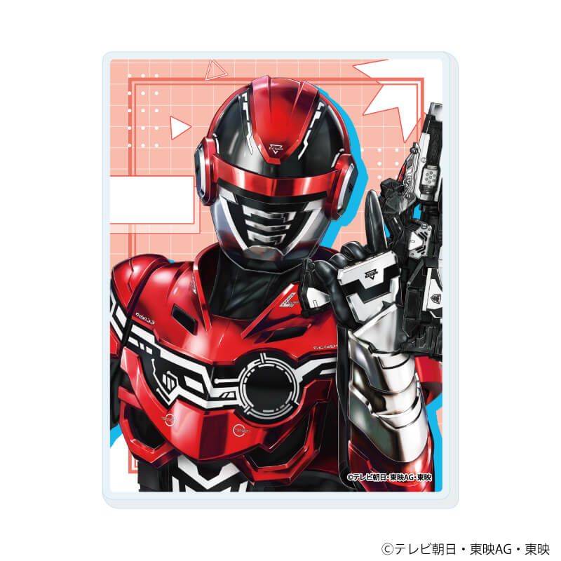 アクリルカード「超宇宙刑事ギャバン インフィニティ」02/コンプリートセット(全10種)(描き起こしイラスト)