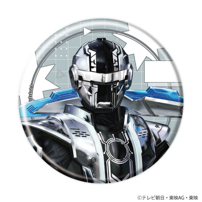 缶バッジ「超宇宙刑事ギャバン インフィニティ」02/コンプリートセット(全10種)(描き起こしイラスト)