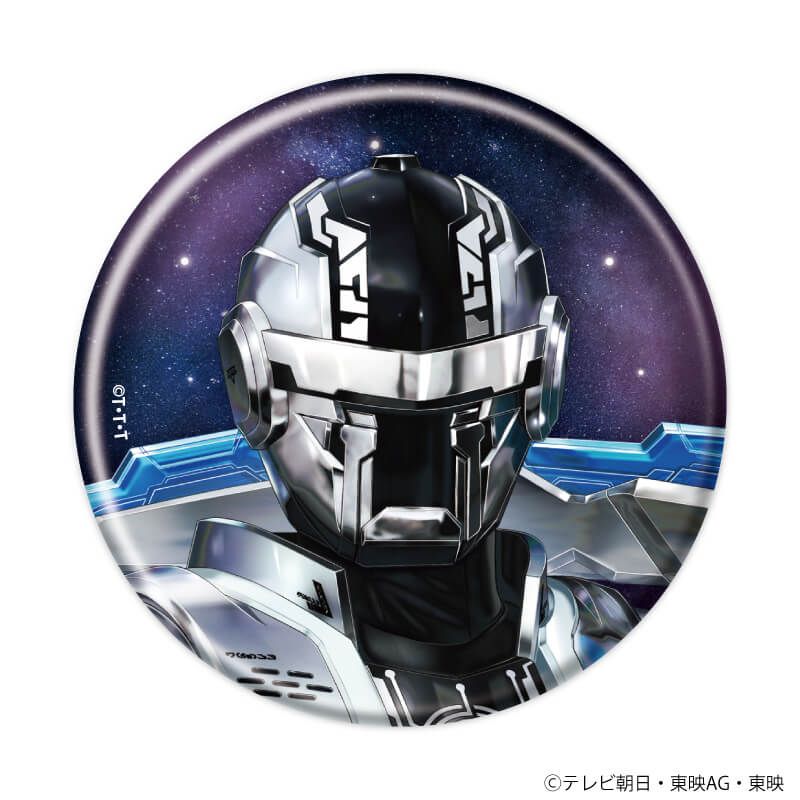 缶バッジ「超宇宙刑事ギャバン インフィニティ」02/ブラインド(10種)(描き起こしイラスト)