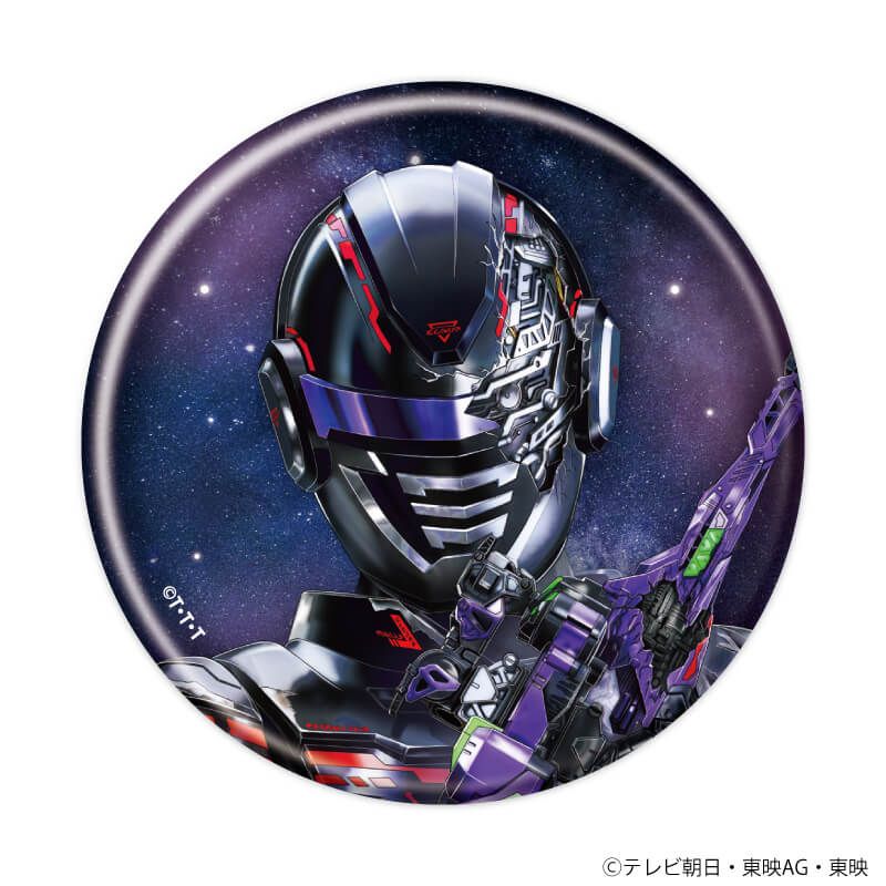 缶バッジ「超宇宙刑事ギャバン インフィニティ」02/ブラインド(10種)(描き起こしイラスト)