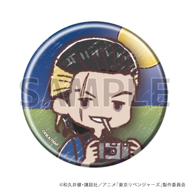 缶バッジ「TVアニメ『東京リベンジャーズ』」42/月見ver. コンプリートセット(全6種)(グラフアートイラスト)