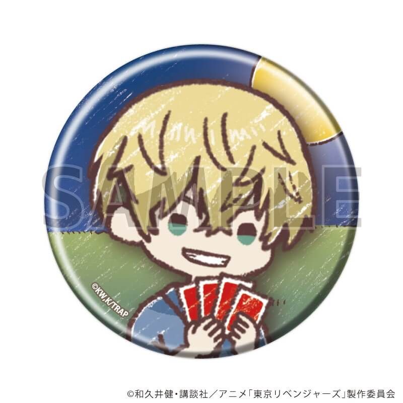 缶バッジ「TVアニメ『東京リベンジャーズ』」41/月見ver. コンプリートセット(全6種)(グラフアートイラスト)