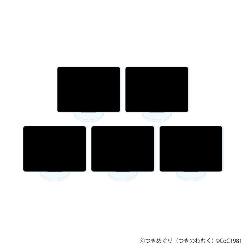 アクリルぷちスタンド「あトの祀リ-緋の宴-」01/ブラインド(5種)(場面写イラスト)