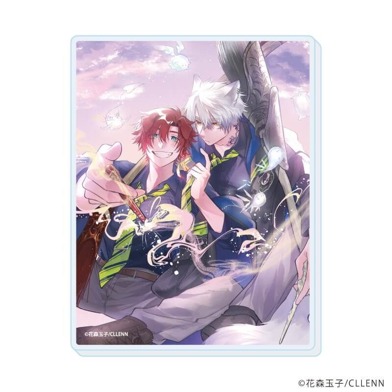 アクリルカード「ふたりよがりなメルティチャーム」01/コンプリートセット(全6種)(公式&描き下ろしイラスト)