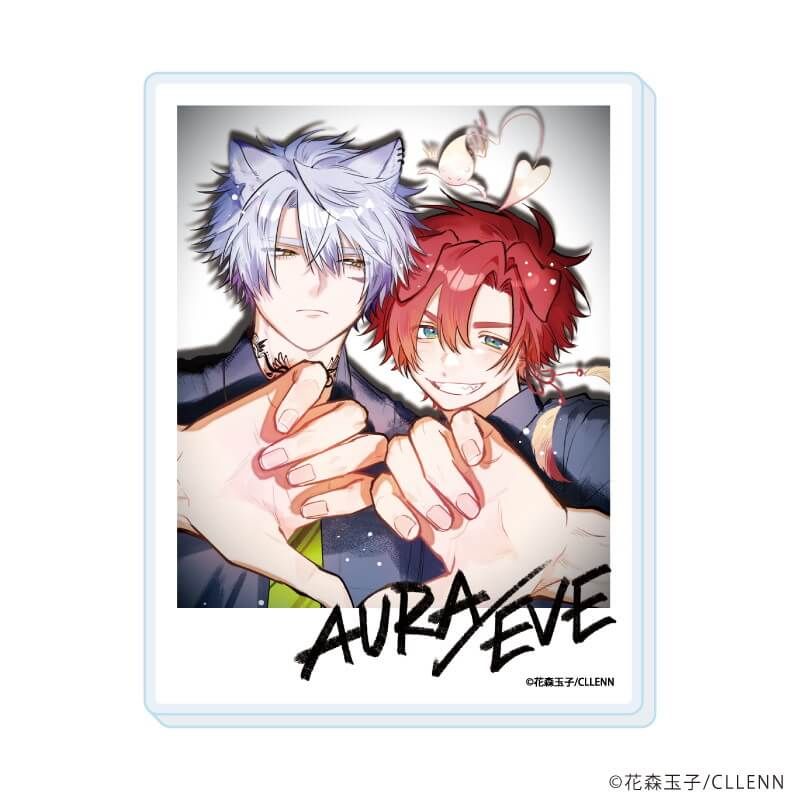 アクリルカード「ふたりよがりなメルティチャーム」01/ブラインド(6種)(公式&描き下ろしイラスト)