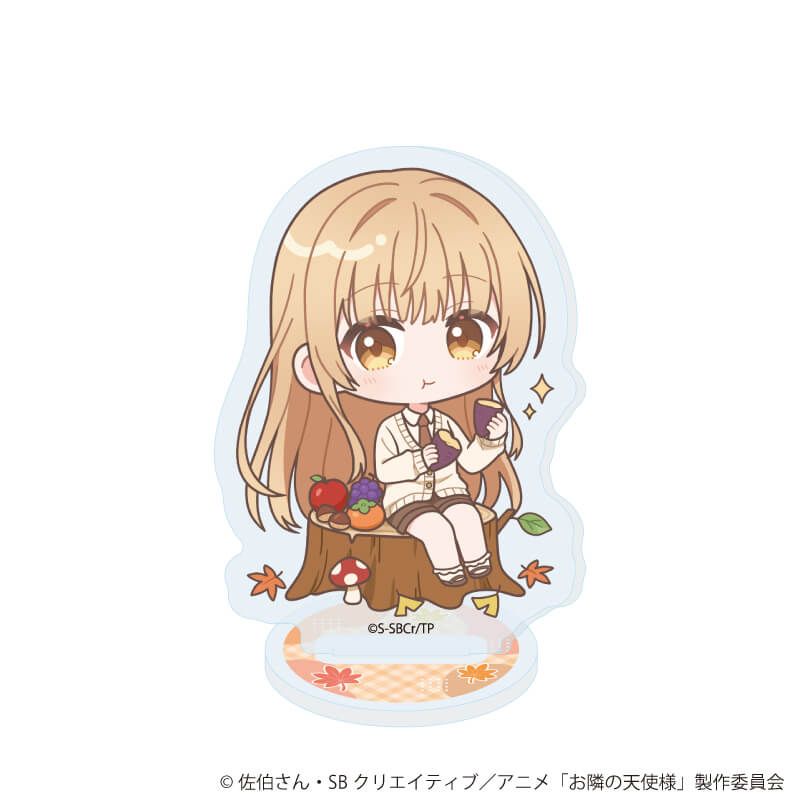 アクリルぷちスタンド「お隣の天使様にいつの間にか駄目人間にされていた件2」14/コンプリートセット(全5種) 秋ver. (ミニキャライラスト)