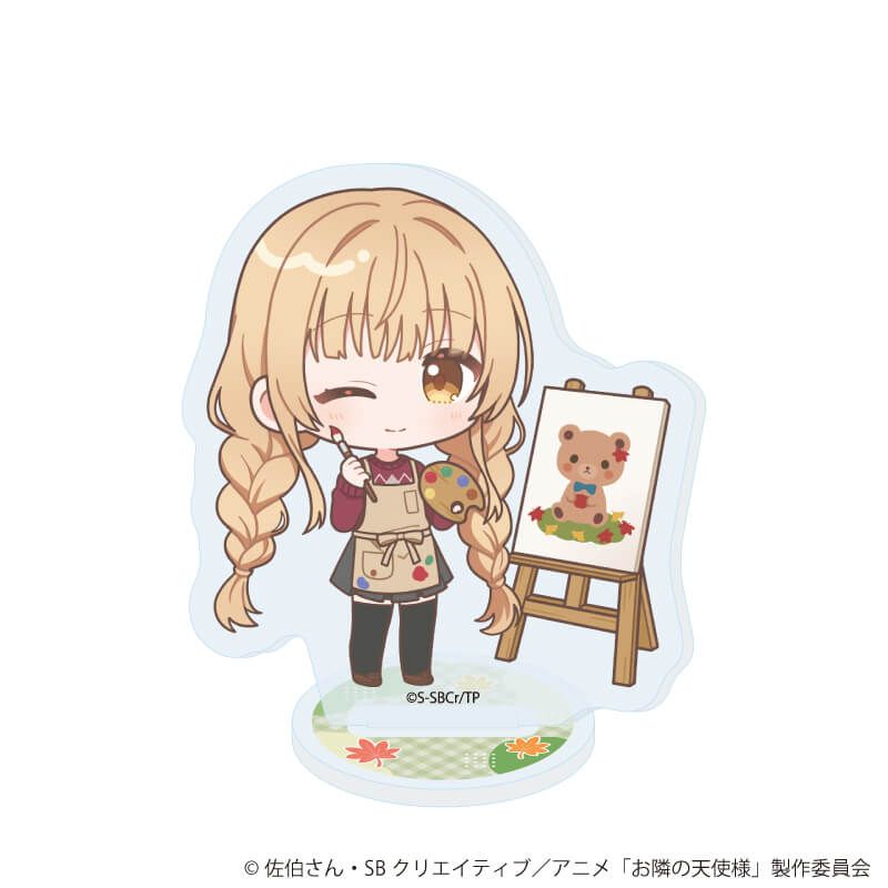 アクリルぷちスタンド「お隣の天使様にいつの間にか駄目人間にされていた件2」14/コンプリートセット(全5種) 秋ver. (ミニキャライラスト)