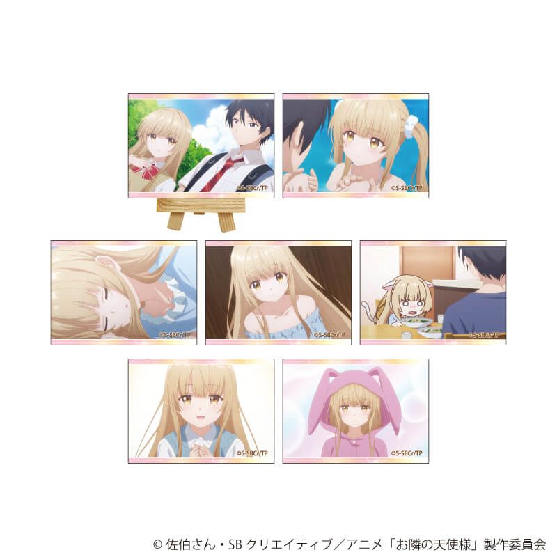キャンバスボードミニ「お隣の天使様にいつの間にか駄目人間にされていた件2」01/コンプリートセット(全7種)(場面写イラスト)