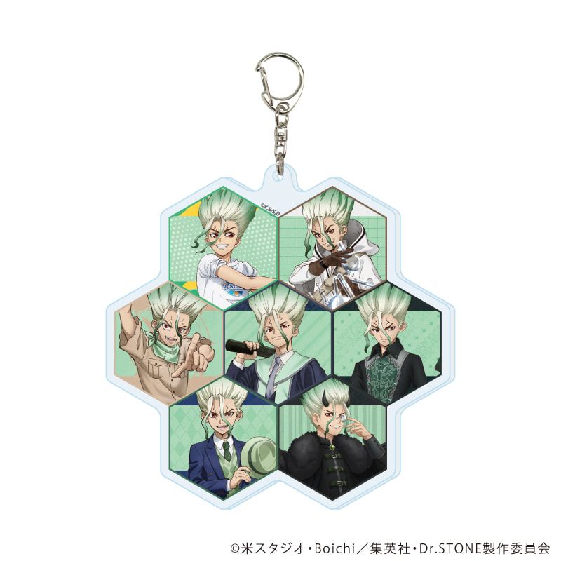 Dr.STONE デカアクリルキーホルダー/石神千空(描き下ろしイラスト)