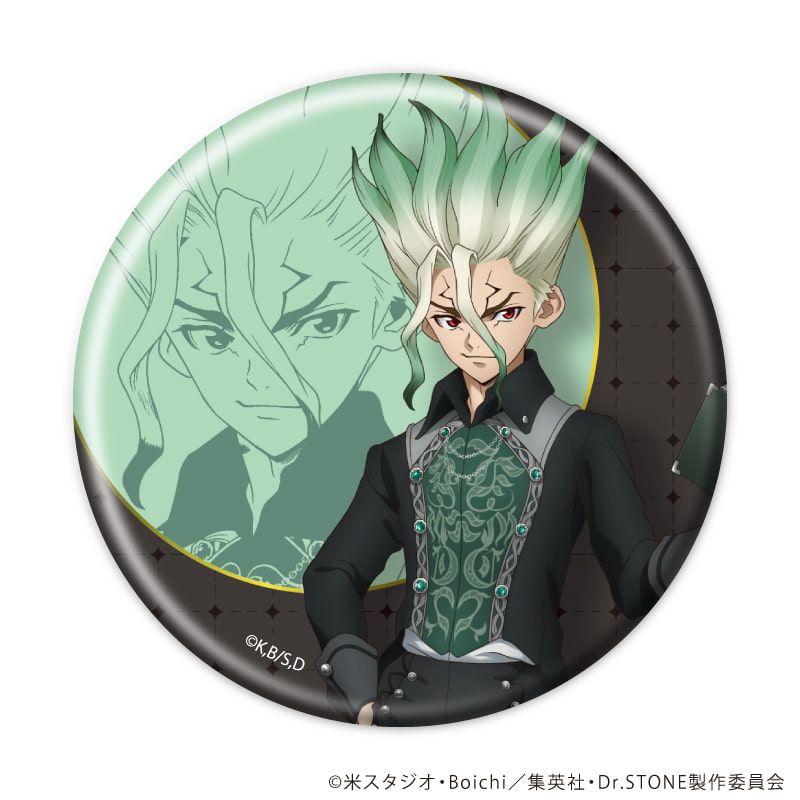 缶バッジ「Dr.STONE」47/石神千空セット コンプリートセット(全7種)(描き下ろしイラスト)
