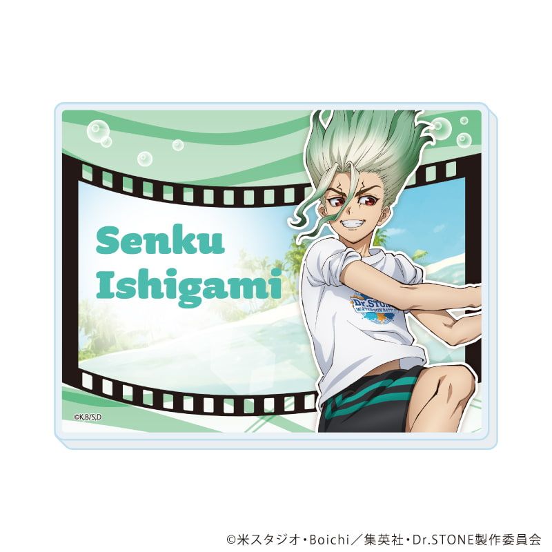 アクリルカード「Dr.STONE」25/石神千空セット ブラインド(7種)(描き下ろしイラスト)